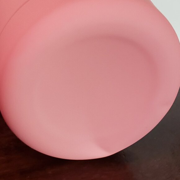 New Valentino Pink Water Bottle with Logo - Picture 4 of 5